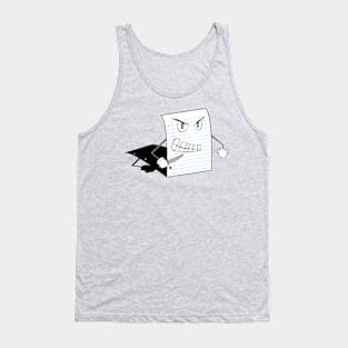 Paper Cut Tank Top